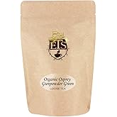 Organic Osprey Gunpowder Green Tea Loose Leaf from Zhejiang China 16oz Pouch Whole Leaf Premium Quality Bold Flavor Smooth Finish High Altitude Grown for Rich Taste Hot or Iced Tea Option