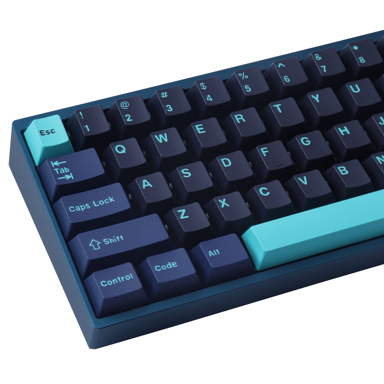 Hyekic Keycaps 173 Keys Cherry Profile Custom ABS Double-shot Keycaps for ANSI(US)&ISO(UK) Layout Cherry MX Gateron Switches Mechanical Keyboards