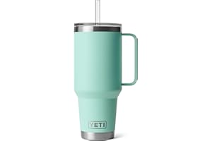 YETI Rambler 42 oz Straw Mug, Vacuum Insulated, Stainless Steel, Seafoam