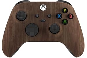 PREMIUM CONTROLLERZ Custom Controller Modded Rapid Fire Soft Touch Controller - Includes Largest Variety of Modes -Jump Shot, Drop Shot, Quick Aim, Auto Aim, Quick Scope - Master Mod - Wood -For Xbox (Woodgrain)