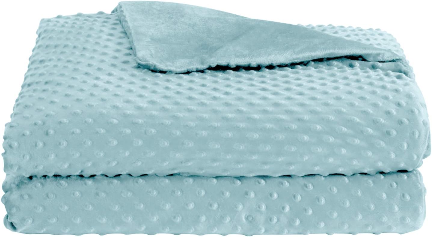 puredown Minky Dot Fabric Cover Removable and Machine Washable 48" 72