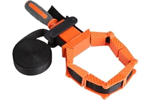 Band Strap Clamp Ratchet Corner Miter Vise Strap Holder for Picture Frame Woodworking Tool