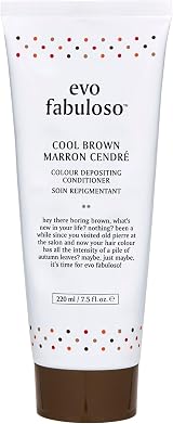 EVO Fabuloso Cool Brown Colour Depositing Conditioner 220 mL view 1