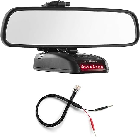 Amazon パフォーマンスパッケージ Mirror Mount レーダー探知機 ミラー取り付け用 ブラケット Mirror Wire 電源コード Beltronics Rx Sti Gx65対応 並行輸入 マウントステー ホルダー 車 バイク