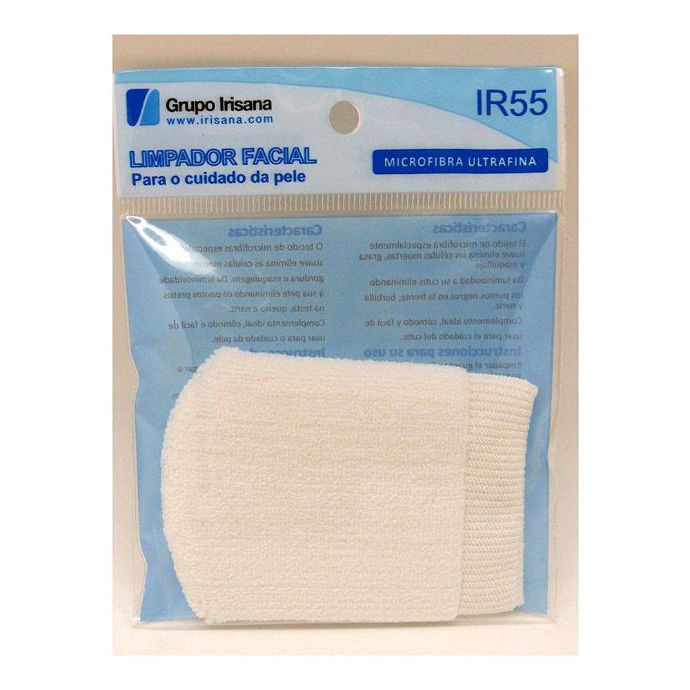 Irisana - Makeup Remover Glove - White - Microfibre - Facial Cleanser - Removes Dead Cells - Ideal for Skin Care - Reusable