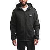Reebok Men's Sweater Jacket - Fleece Lined Weather Resistant Insulated Outerwear - Cozy Sweater Jackets for Men (Sizes:M-XXL)