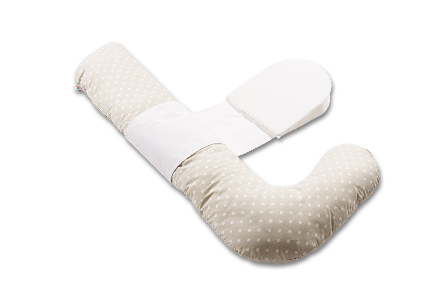 Italbaby Good Night Pregnancy Pillow, Dove Grey, Multi-Color, One Size