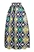 VIGVOG Women's Ethnic Plus-Size African Print Pull-on Maxi A-line Skirt (S, LC65008-9)