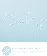 YSAGi Non-Slip Desk Pad 80x40 cm Waterproof PVC Leather Large Mouse Pad Light view 4