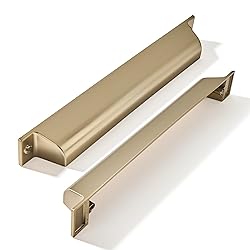 ZAUYX 5 Pack 7 Inch Center to Center Brushed Brass