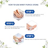 NIMXY Large Natural Pumice Stone for Feet Hands - Dead Skin Callus Remover view 4