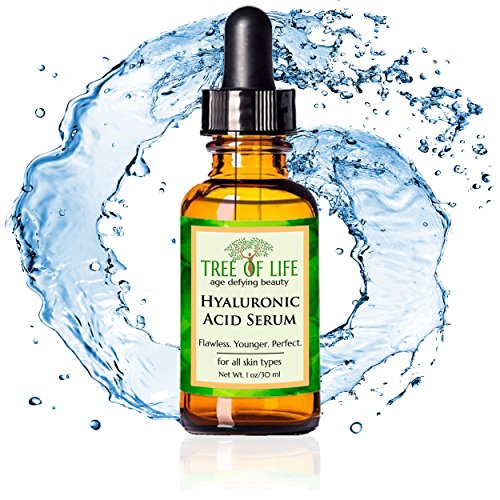 Tree of Life Hyaluronic Acid Serum for Face Hydrating Serum with