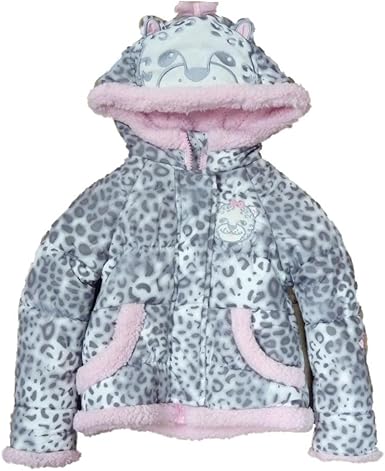 leopard print ski jacket