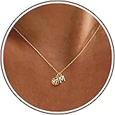 Volleyball Necklace, Soccer Volleyball Gifts for Teen Girls Initial Necklaces for Women with Soccer Pandent Dainty 14K Gold CZ Letter Necklace Non Tarnish Gifts for Team Player Coaches Fans Volleyballs Accessories/Souvenir