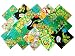 40 5" TEENAGE MUTANT NINJA TURTLE quilting squares Charm Pack- 5 DIFFERENT - 8 OF EACH