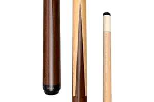 Short Kids Cue Stick, Canadian Hard Rock Maple, 13mm Hard Tip, Choice of Length/Style