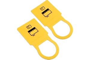 RGOAANC 2PCS Engine Coolant Reservoir Cap, Engine Coolant Recovery Tank Cap, 55111074AA 52079331 Radiator Overflow Tank Cap, Coolant Cap Replacement for Chrysler Dodge Jeep Ram