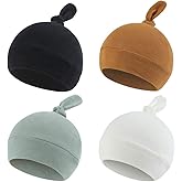 Newborn Hats for Boys Cotton Newborn Beanies Autumn Winter Infant Baby Girls Hat 0-12 Months