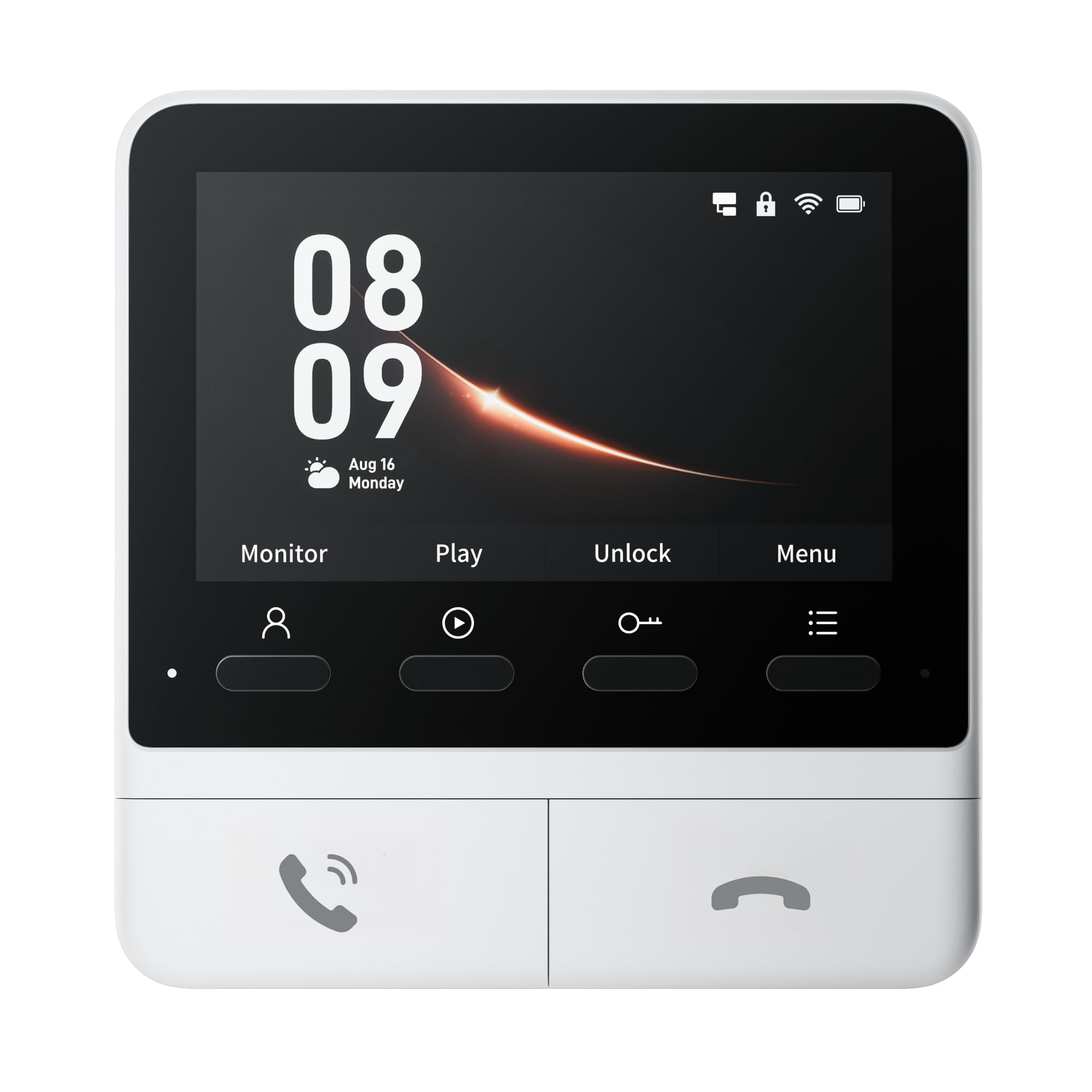 Photo 1 of SwitchBot 4.3 Inch Monitor for Intercom Installation, Advanced Monitor for Smart Video Doorbell