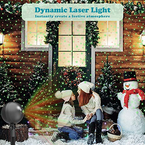 Auxiwa Christmas Laser Lights Projector Outdoor Lazer Projection Light