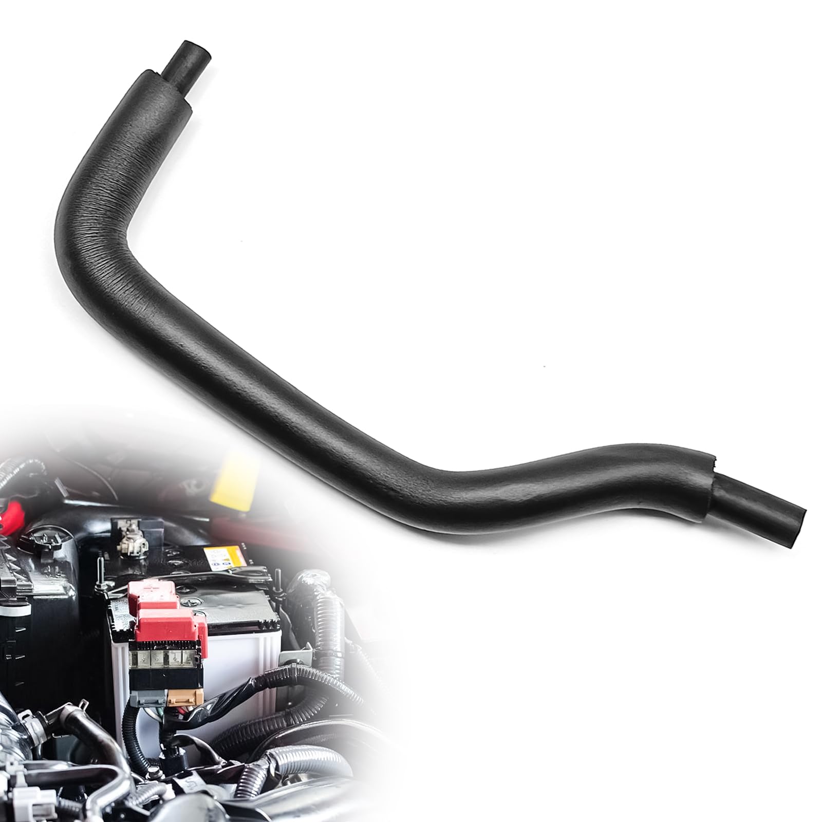 Photo 1 of Pleoos 12262-22040 PCV Valve Hose Compatible with 2002-2008 Toyota Corolla, 2000-2005 Celica, 2003-2007 Matrix Replaces 1226222040 Vacuum Hose
