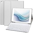 iPad Keyboard Case 9.7’’ for iPad 6th Gen 2018,iPad 5th Gen 2017,Bluetooth Keyboard for iPad Air 2/1,Pro 9.7’’,Case with Keyboard iPad 6th gen,iPad keyboard Case 6th Gen with Pencil Holder,Gray