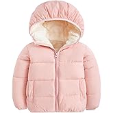 BFUSTYLE Toddler Winter Coats Hooded Infants Fleece Jacket Thickened Jacket for Baby Girls Boys 1-5T