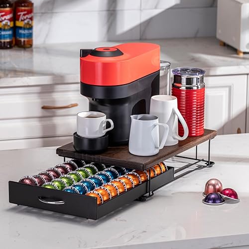 FlagShip for Nespresso Pod Drawer Vertuo Pod holder Coffee Pod