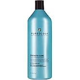 Pureology Strength Cure Conditioner, For Damaged & Color-Treated Hair, Renew Strength & Softness, Vegan & Sulfate-Free Formul