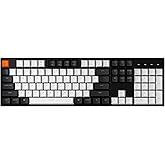 Keychron C2 Full Size Wired Mechanical Keyboard for Mac, Hot-swappable, Gateron G Pro Brown Switch, White Backlight, 104 Keys ABS keycaps Gaming Keyboard for Windows,Type-C Braid Cable