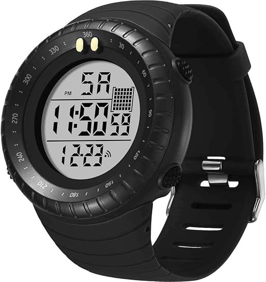 digital watch round