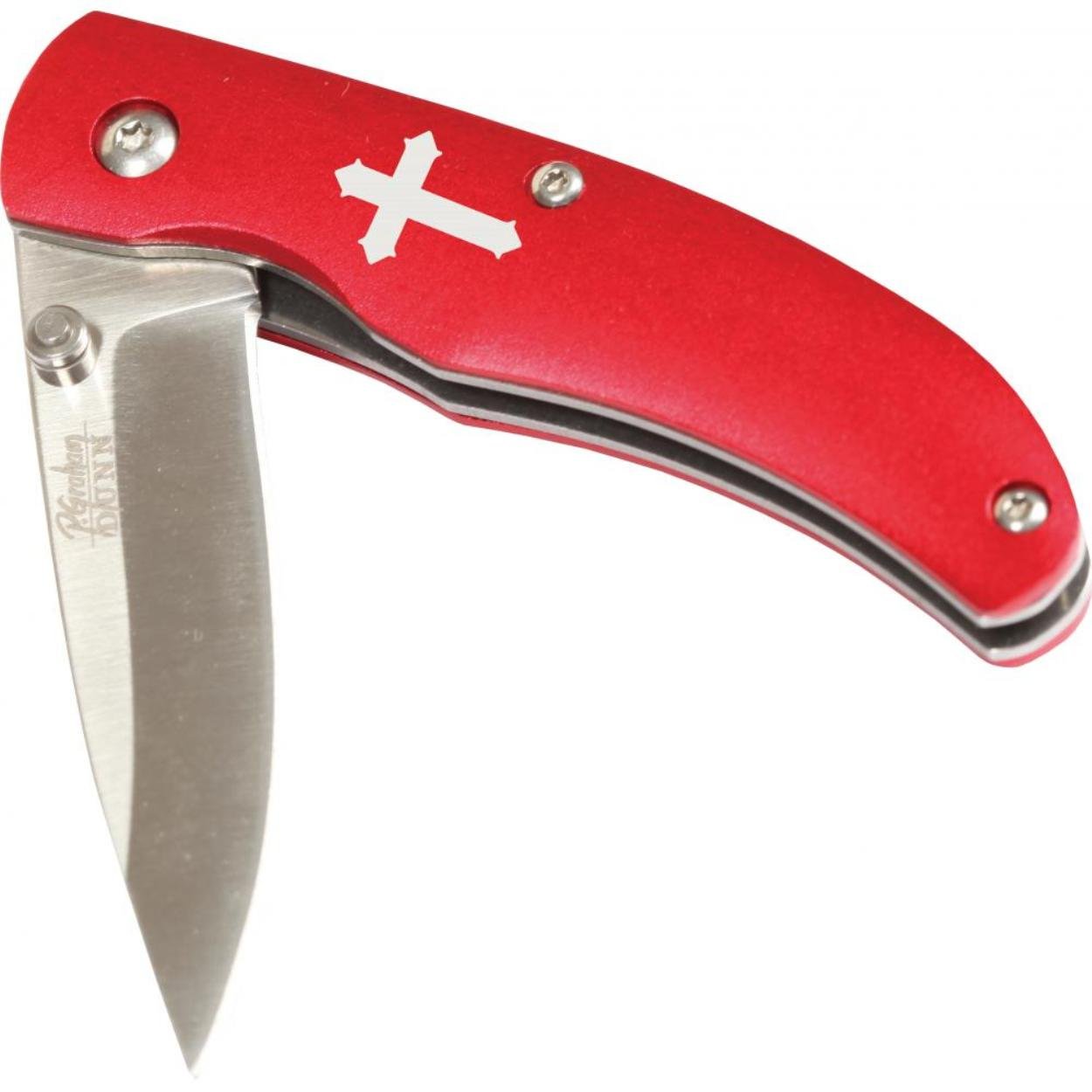 Inspirational SharpEdge Metal Finished Christian Pocket