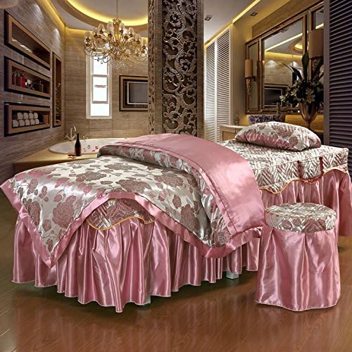 AMEA Beauty bedspread Beauty bed cover/four set massage private/home textiles 4pcs/beauty four set/bed skirts , 2 , square 19070 bed