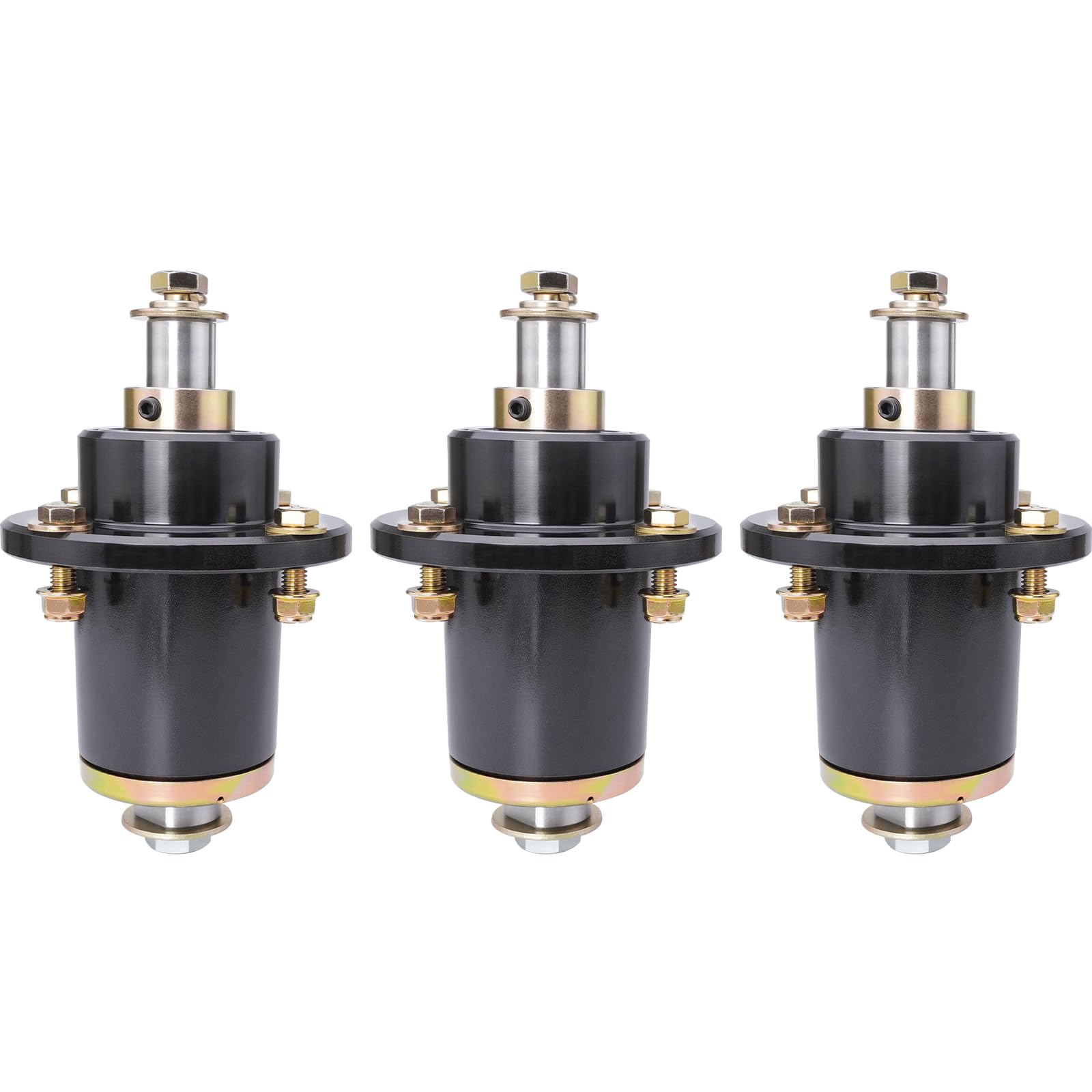 Photo 1 of 037-6015-00 037-6015-50 Spindle Fit for Bad Boy CZT ZT Elite Pup Lightning Series Spindle Assembly Compatible with Bad Boy 48" 50" 52" 60" 72" Deck and for Outlaw XP 2015-2016 (3Pack)