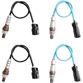 HTMXJA 4Pcs Upstream and Downstream Oxygen O2 Sensor for Edge 3.7L 3.5L 11-14,Explorer 3.5L 11-15,F-150 3.7L 11-14,Escape 3.0L 10-12,Fusion 3.0L 10-12,CX-9 3.7L 11-15,.OE#234-5038 234-4490