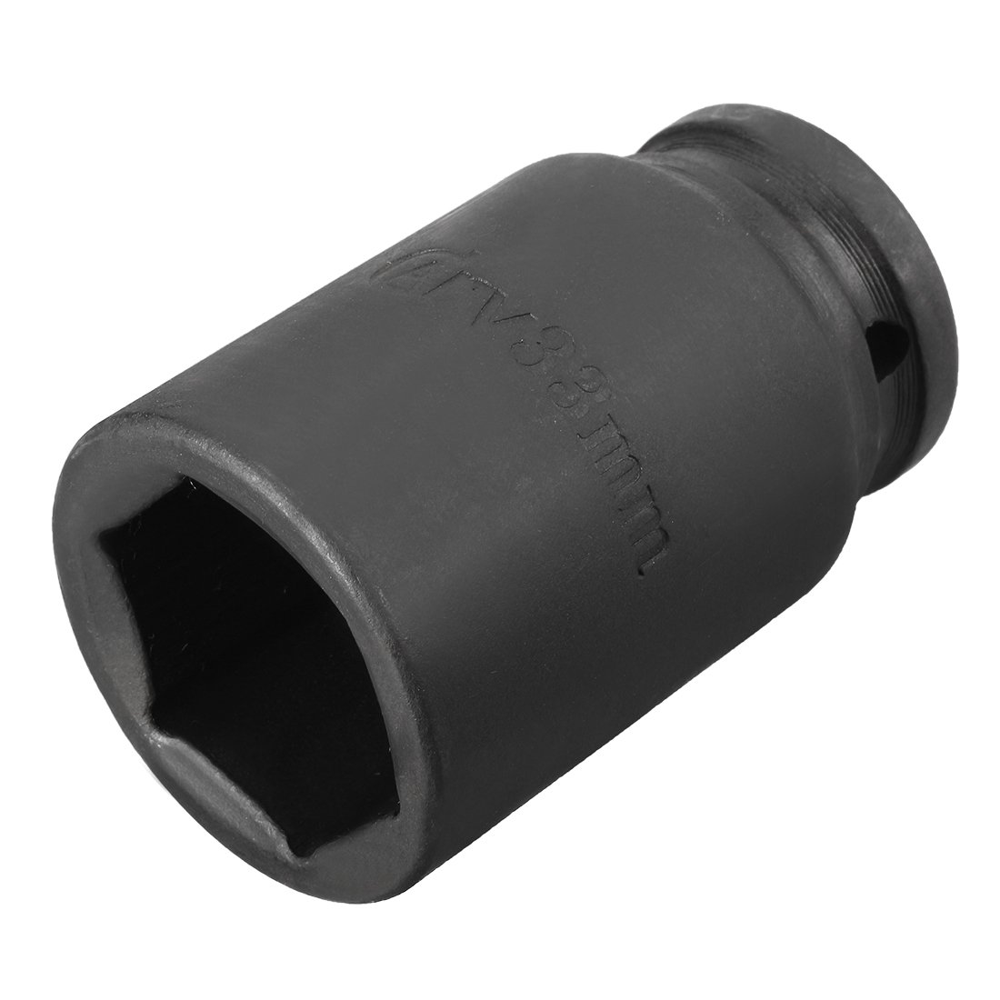 Sourcingmap 3/4-Inch Drive by 33mm Deep Impact Socket, 6-Point, Cr-V, Metric