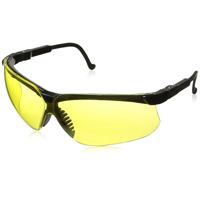 Howard Leight by Honeywell Genesis Sharp-Shooter Anti-Glare Shooting Glasses, Amber Lens R-03571