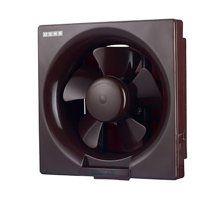 Usha Crisp Air 200mm Exhaust Fan (Black)