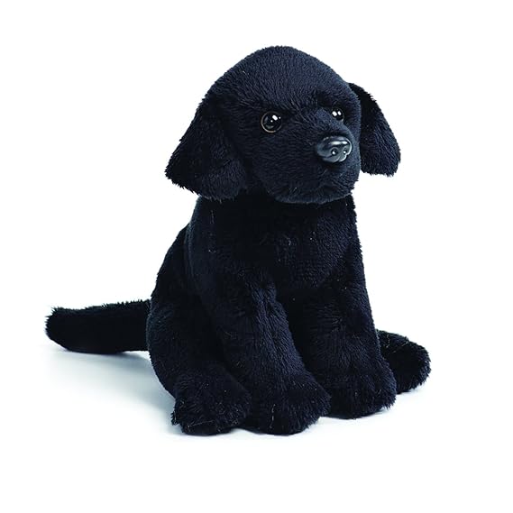 black lab stuffed animal
