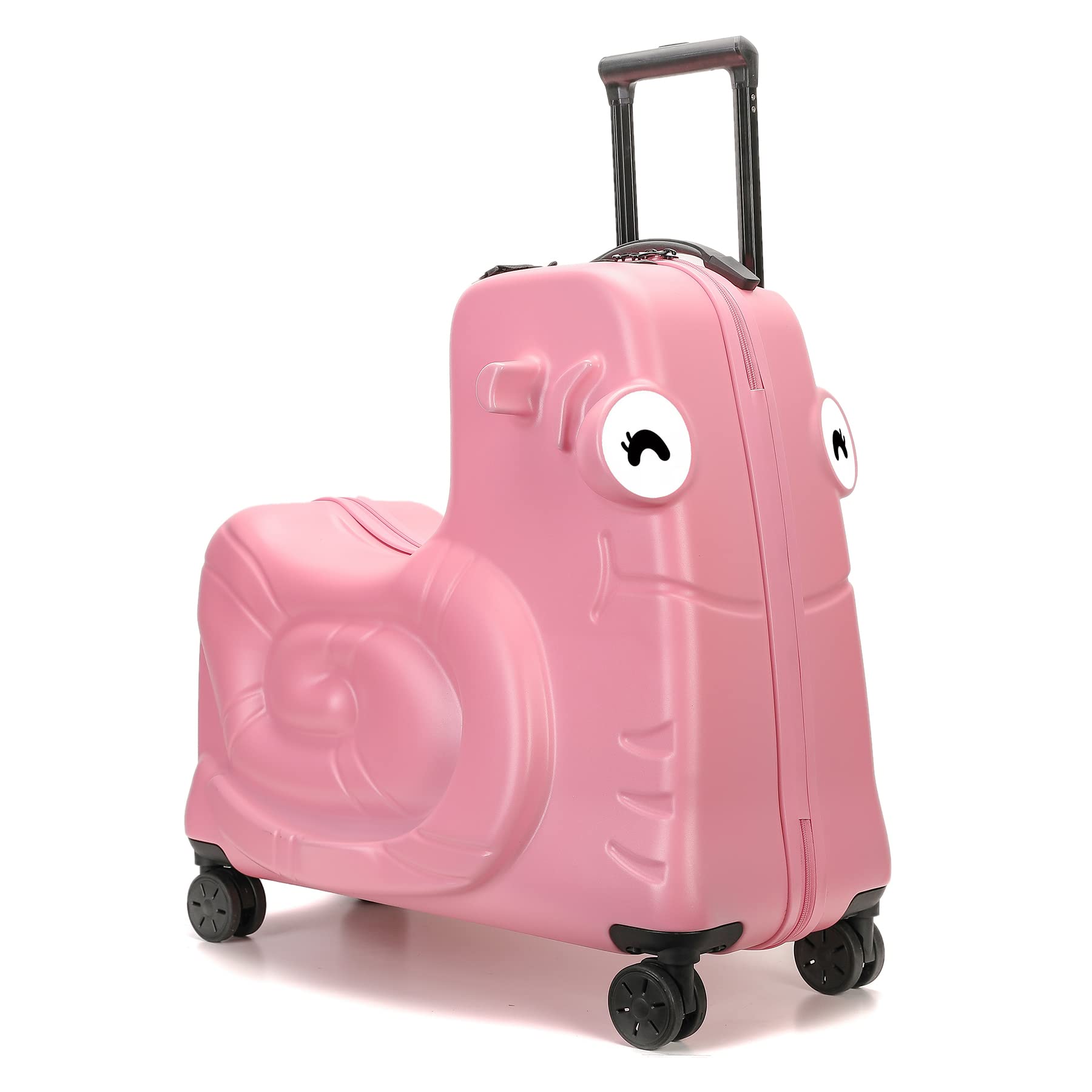 SEA PUNK Kids Luggage, Kids Ride-on Luggage with