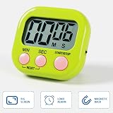 Houdian Digital Kitchen Timer with Magnetic Backing & Stand, Count Up/Down view 3