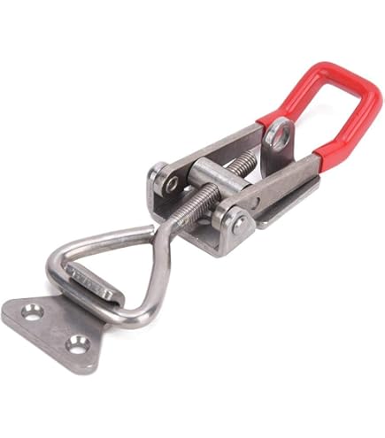 Lot De 2 Loquets De Verrouillage à Ressort En Acier Inoxydable Robuste Pour Porte, Abri De Jardin, Portail Ou Hayon Arrière, Remorque, Garage