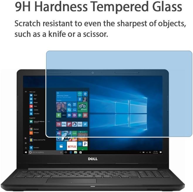 Zshion 15.6 inch Laptop Anti Blue Light Screen Protector,9H Hardness Tempered Glass Screen Protector for Asus/HP/Acer/Samsung/All 16:9 Aspect Ratio with Filter Out Blue Light Relieve The fatigu - Image 5