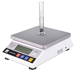 SurmountWay High Precision Scale 10kg x 0.1g Accurate Digtal Laboratory Lab Industrial Scientific Electronic Scale Commerical Counting Kitchen Scales Jewelry Gold Analytical Weighing(10000g,0.1g)