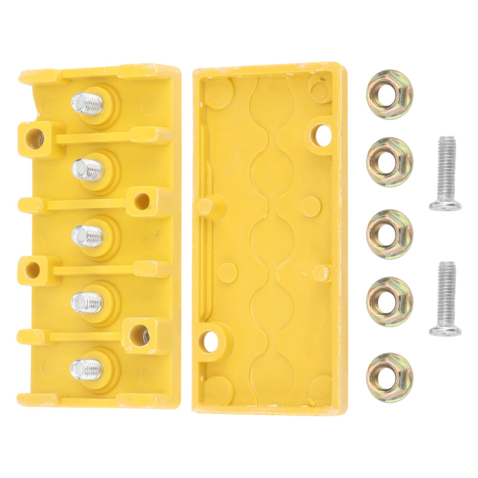 Alomejor Electrical Bicycle E-Bike Motor Controller Wire Connection Box 5 Pole Bike Wire Connector Box for E Bike