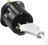 VGUARD EU to UK Plug Adaptor BS8546 13A Fuse Travel Adapter 2-Pin to 3-Pin view 8