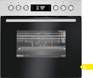 Bomann EHBI 7931 Elektroherd-Set, Induktions-/ Glaskeramik- Kochfeld, Breite 60 cm, 10 Backofen-Funktionen, Kombibedienung über Regler und Touch Control, Topferkennung, Restwärmeanzeige, schwarz