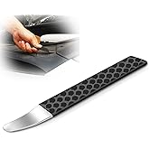 Etre Jeune 4140 Steel Pry Tool, Auto Trim Removal Tool Pry Bar for Vehicle Door Panel, Audio Radio Panel, Dashboard Repair Upholstery Tool, Pack of 1 Black