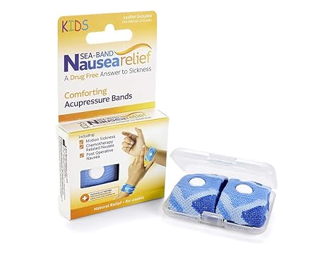 Sea-Band Nausea Relief Acupressure Wrist Band For All Types Of Nausea - Child Size