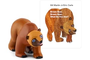 Tonies Brown Bear Audio Toy Figurine from Brown Bear and Friends by Bill Martin Jr. and Eric Carle